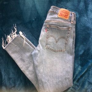 LEVIS WEDGIE SKINNY JEANS